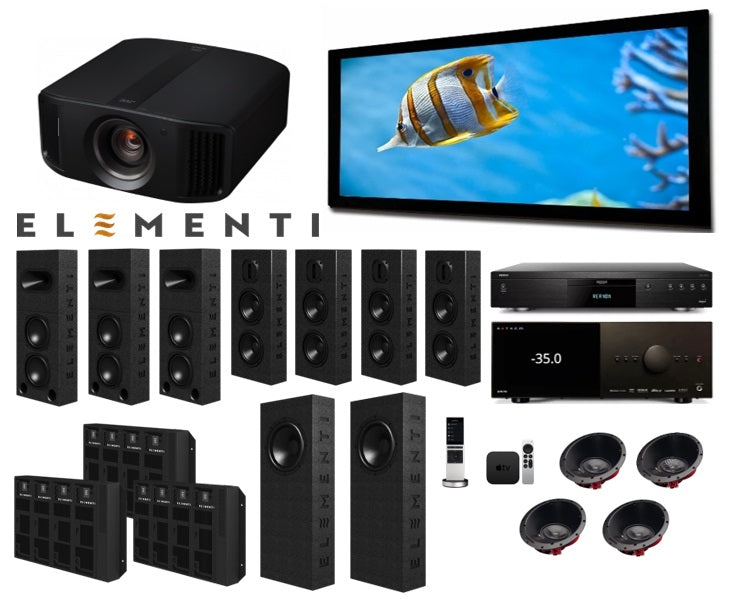 "The Theatrical Release" - 4K  7.2.4 ATMOS Elementi System