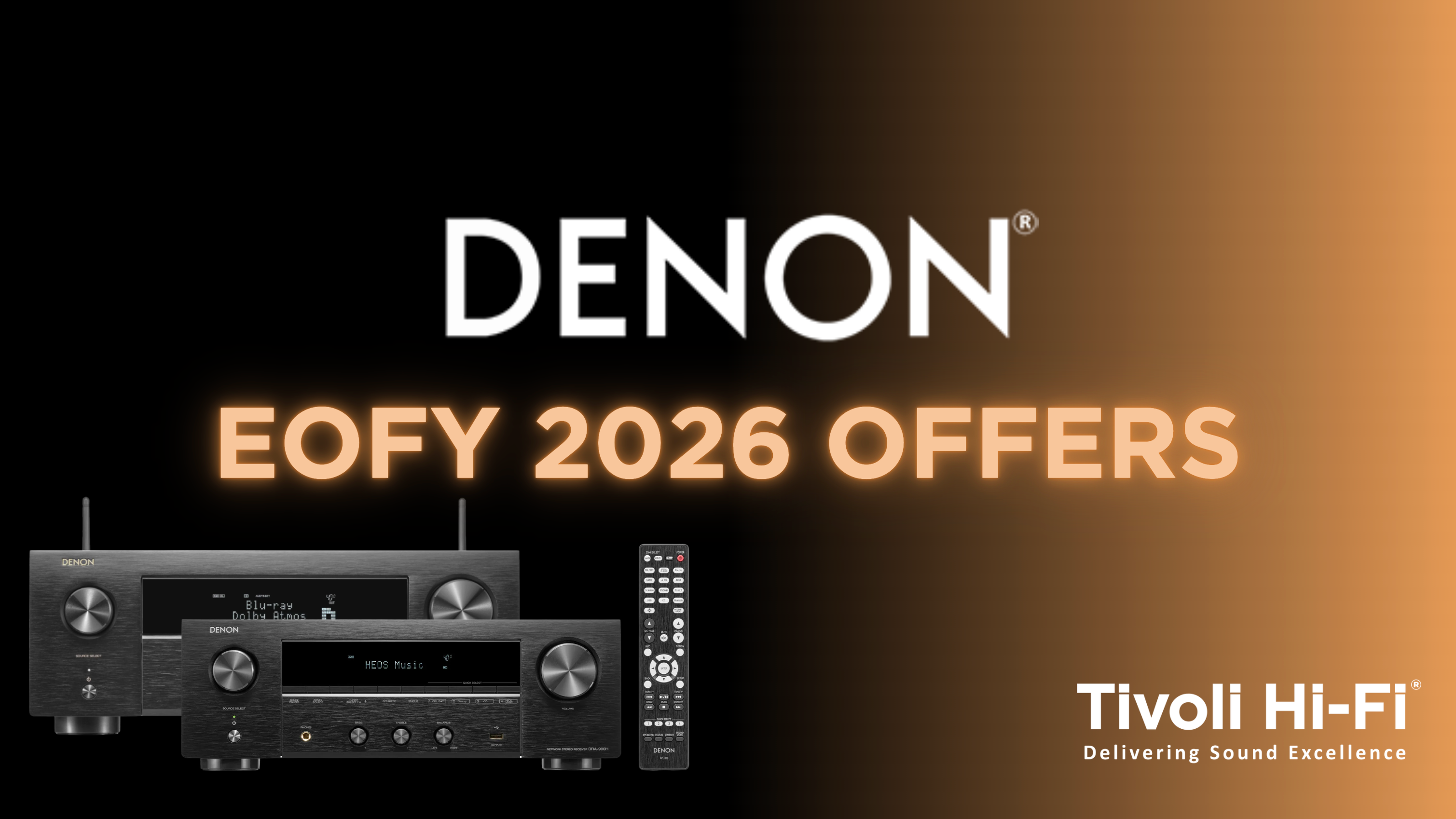Denon EOFY Sales for 2026
