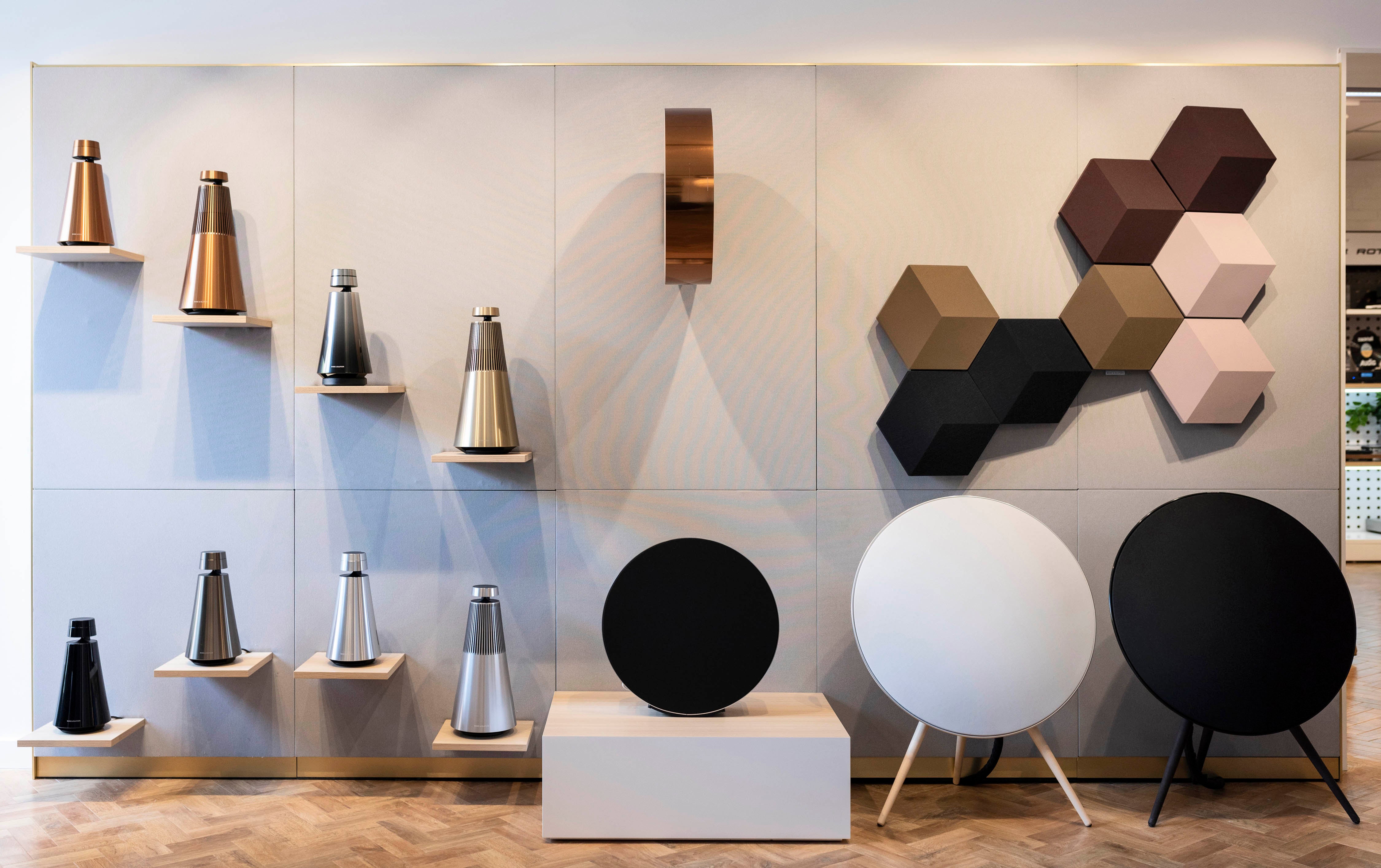 Bang & Olufsen music streaming speakers