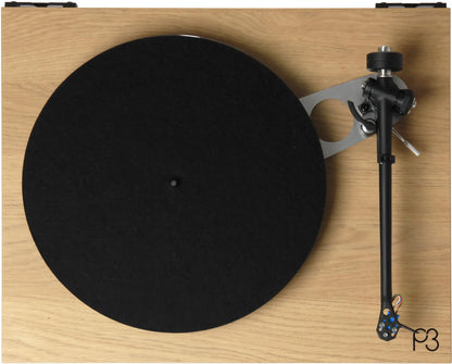 Rega Planar 3 Turntable with Elys2 MM Cartridge Oak