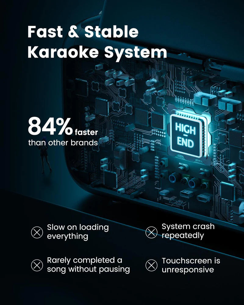 Ikarao Break X1 Premium Portable Wireless Karaoke Machine