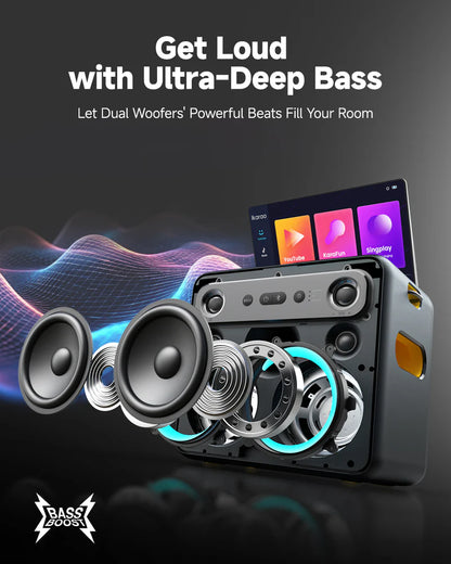 Ikarao Break X2 Premium Portable Wireless Karaoke Machine