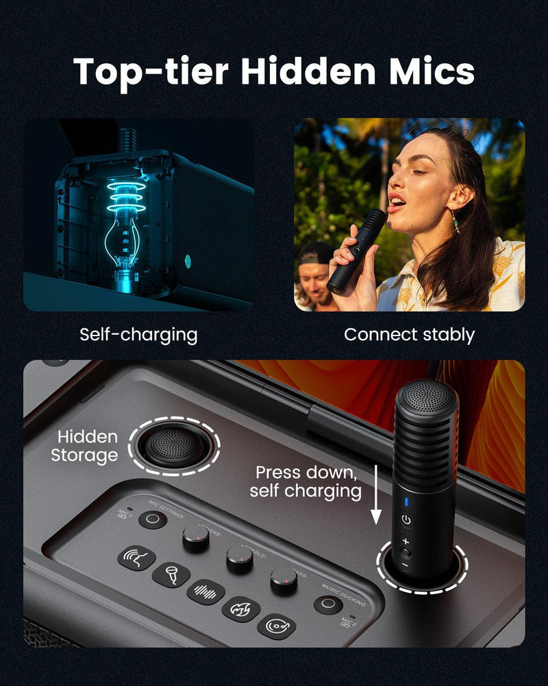 Ikarao Break X1 Premium Portable Wireless Karaoke Machine