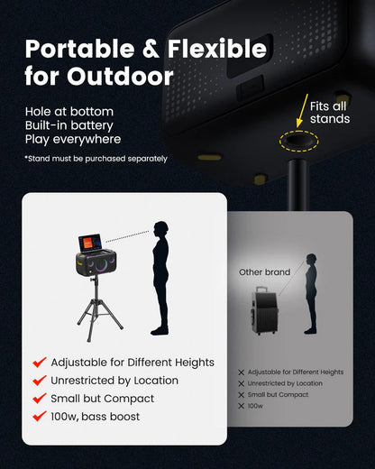 Ikarao Break X1 Premium Portable Wireless Karaoke Machine
