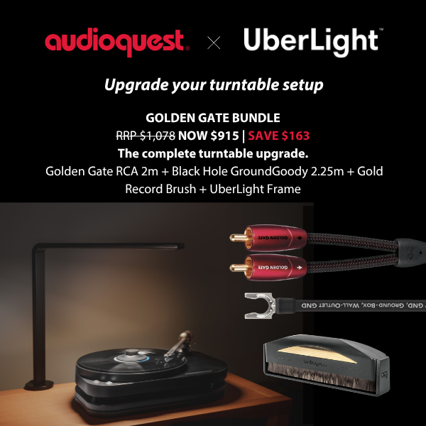 AudioQuest X UberLight Golden Gate Bundle