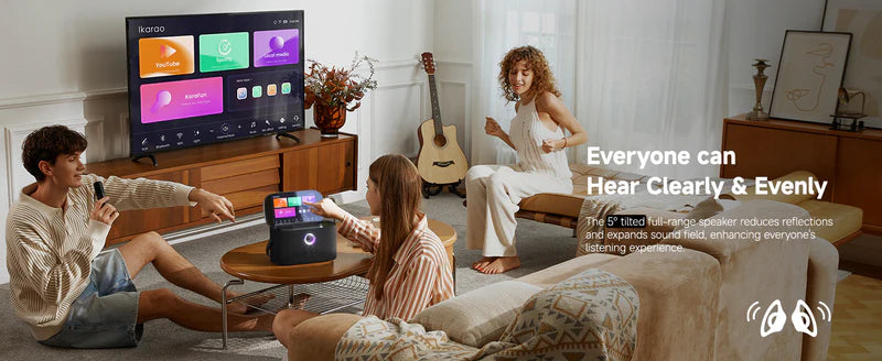 Ikarao Shell S2 Premium Portable Wireless Karaoke Machine