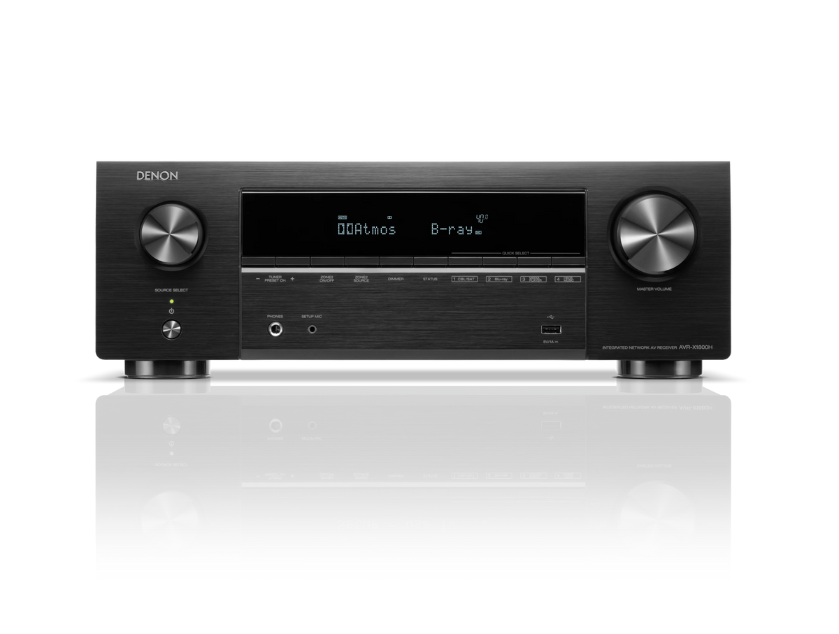 Denon AVR-X1800H 7.2 channel AV Receiver