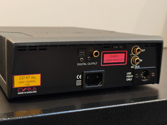 Second Hand Cyrus Audio CDXt-SE2 CD Transport