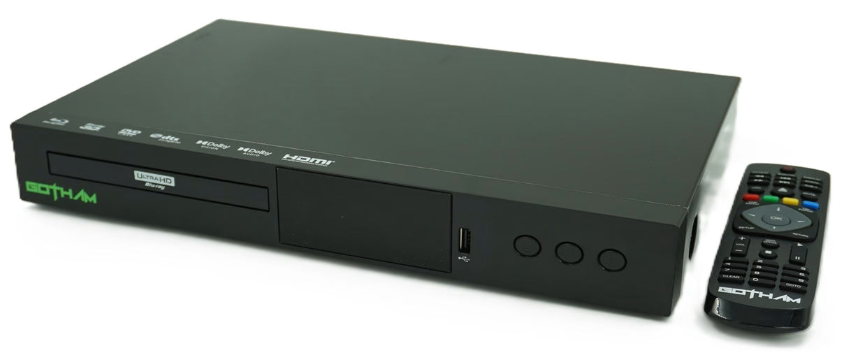 Gotham Audio GABD-801 4K Multi-Zone Blu Ray Player
