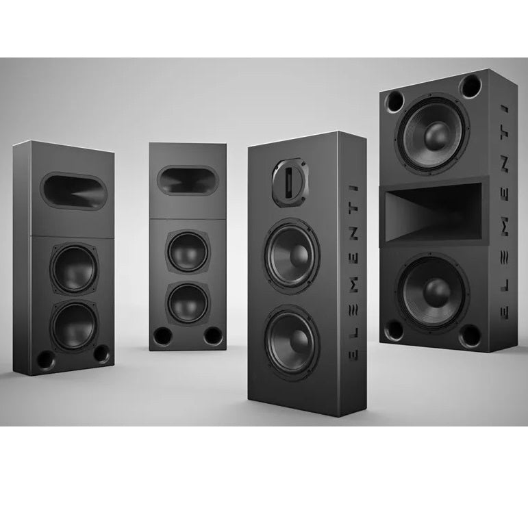 Elementi Speakers & Subwoofers | Professional Cinema Sound – Tivoli Hi-Fi