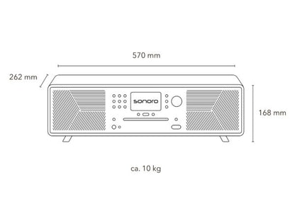 Sonoro Meisterstück Gen. 2 DAB+/WiFi/CD and Bluetooth