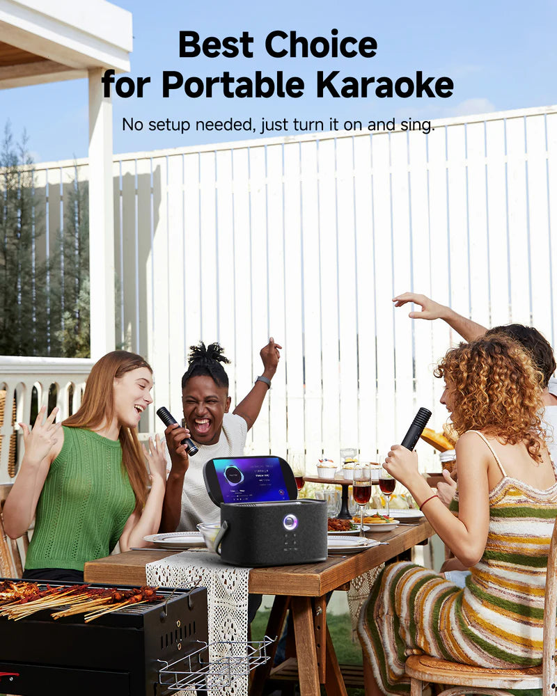 Ikarao Shell S2 Premium Portable Wireless Karaoke Machine