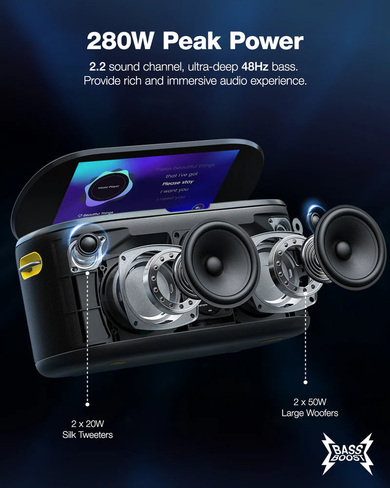 Ikarao Shell S1 Premium Portable Wireless Karaoke Machine