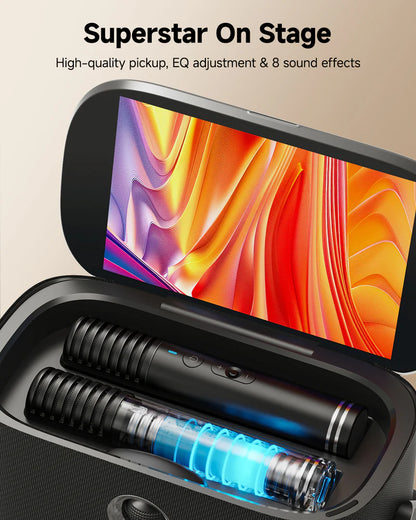 Ikarao Shell S2 Premium Portable Wireless Karaoke Machine