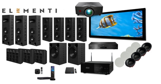 "The Tivoli Cinema Experience" - 4K  7.2.4 ATMOS Elementi System Ex Display