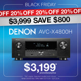 Denon AVC-X4800H 9.4 channel AV Receiver