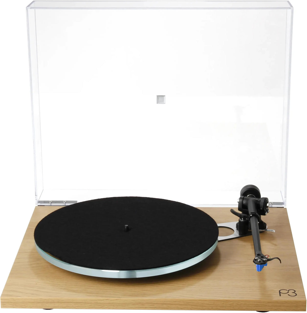 Rega Planar 3 Turntable with Elys2 MM Cartridge Oak