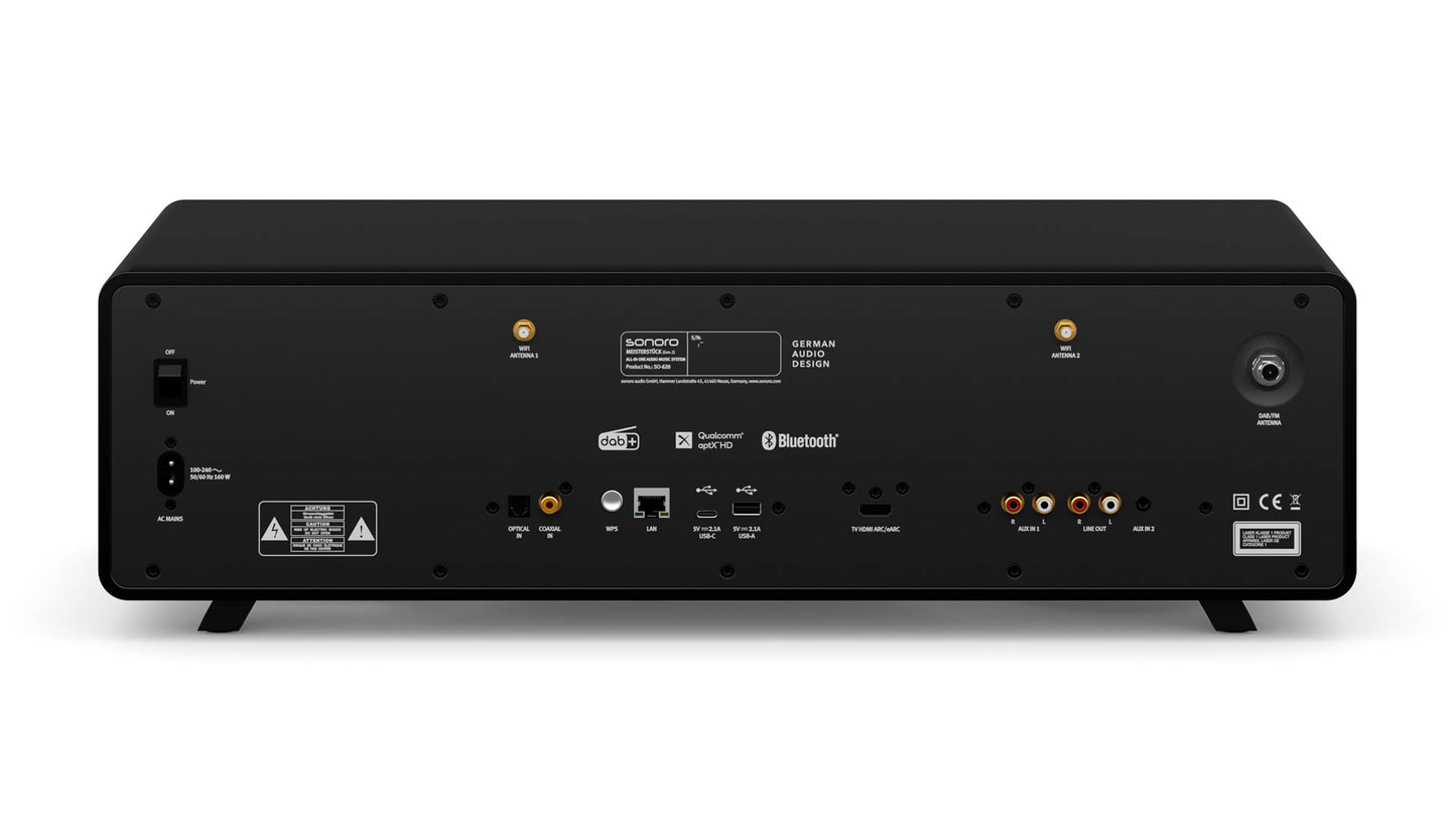 Sonoro Meisterstück Gen. 2 DAB+/WiFi/CD and Bluetooth