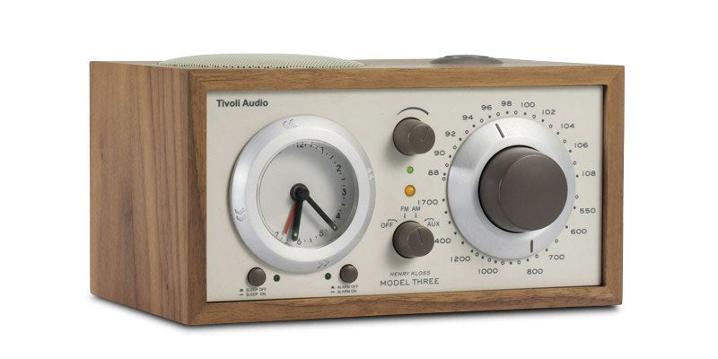 Tivoli Audio Model Three BT AM/FM Clock Radio
